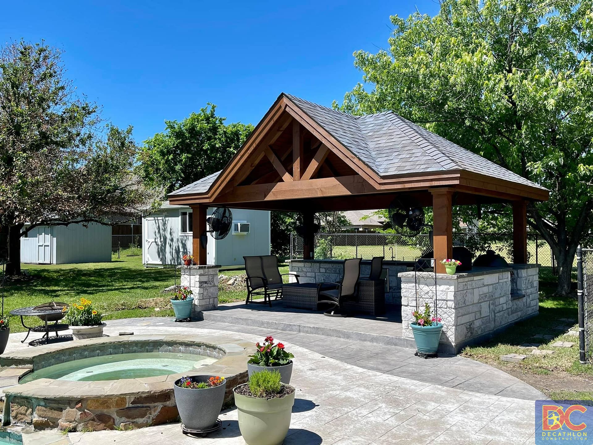 concrete patio installation arlington tx