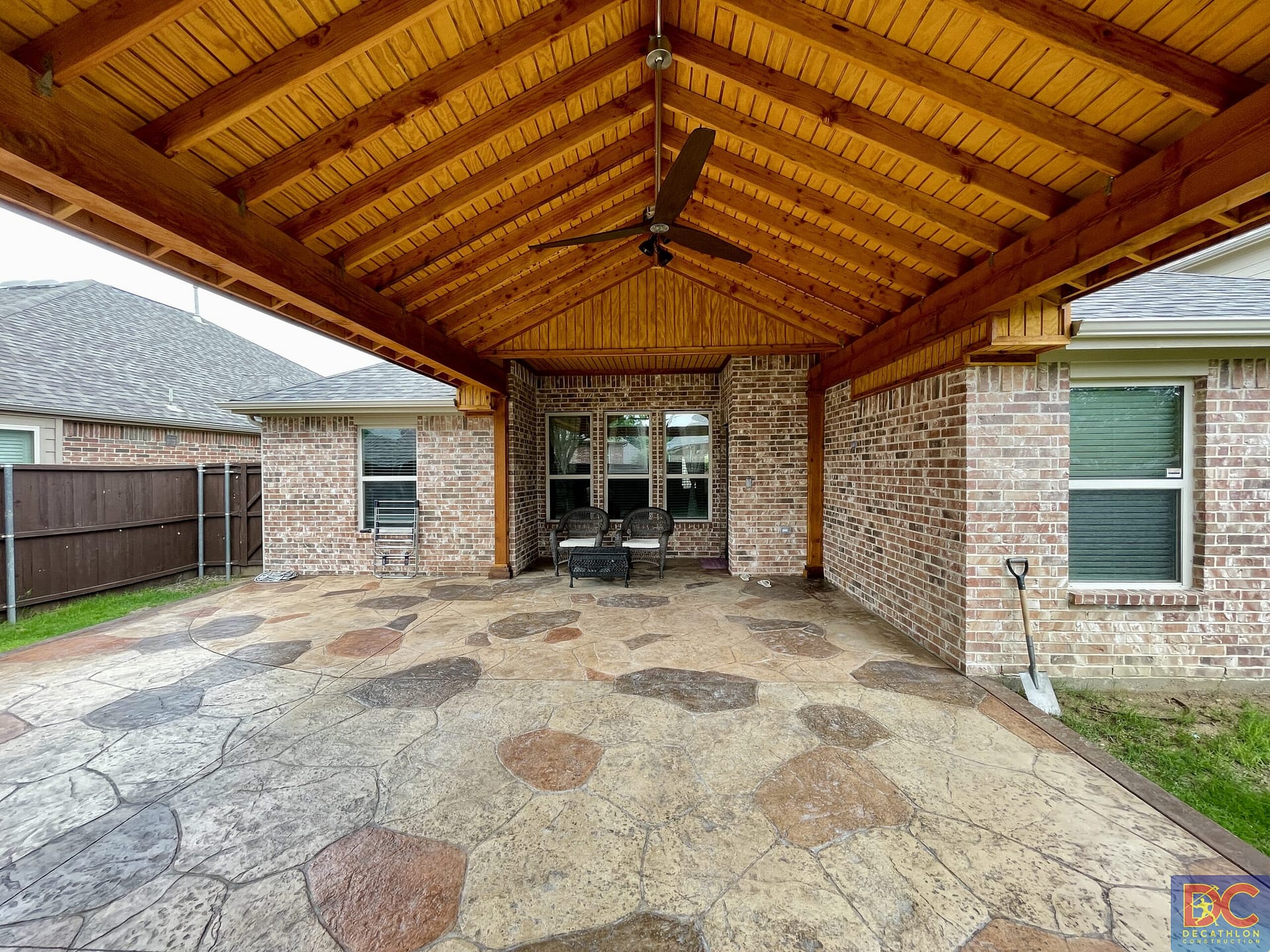<span class="gold-text">Concrete</span> <a href="https://www.decathlonconstruction.com/our-work/gallery-concrete-patios/concrete-other-stamped-designs/" class="gold">SEE OUR WORK</a>