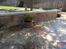 stamped concrete lewisville tx