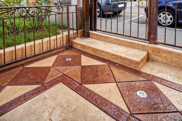 Can You Lay Stamped Concrete Over Existing Concrete?
