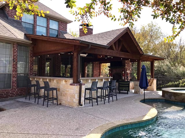 patio cover designs in Dallas